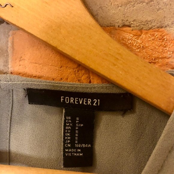 F21 Sage Tank Shift Dress - Picture 6 of 6